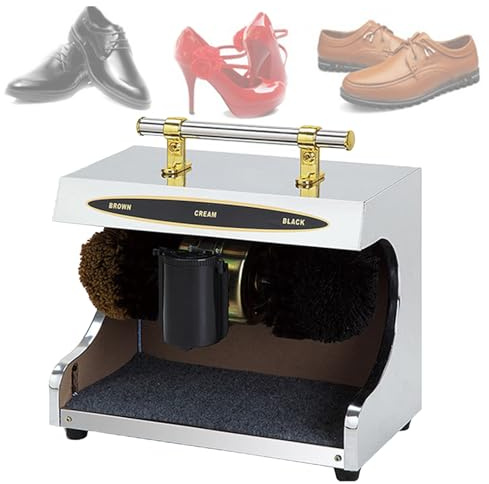 Automatic Shoe Polishing Machine - Efficient Electric Titanium Polisher for Household and Public Use - Fully Automatic Induction Design