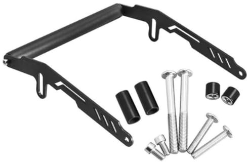 WheatThrive Soporte de navegación para motocicleta Zontes 368G, soporte GPS de metal robusto con diseño reforzado, accesorios de soporte de teléfono fáciles de instalar