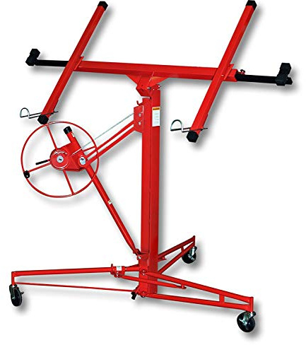 Mighty Heavy Duty Tool Drywall Hoist Caster 11FT Lift/Lifter Plaster Board Panel