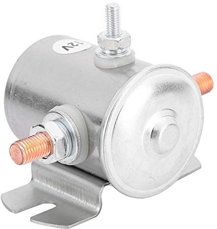 Relé Solenoide de Arranque 12V 200A 3 Terminales SAS4208SAW4226 para Carritos Cabrestantes y Embarcaciones Interruptor Compatible con Modelos OEM