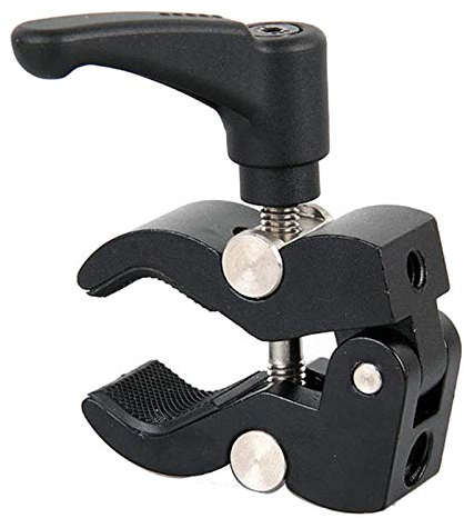 Clamp Magic Arm Adapter Klemme Kamerahalterung Fahrrad Kamera Halterung Schwarz Super Clamp Für Kameras Universal Faltbar Regenschirm Geeignet Für Kameras, Lichter, Regenschirme, Haken, Regale
