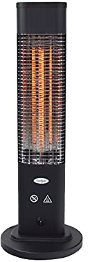 Traedgard®Archsum Mini Chauffage infrarouge électrique pour extérieur et interieur - 800W - Câble électrique :1,80m - Classe de protection IP65