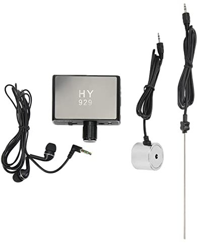 CUEI Détection de fuite d'eau, kit d'accessoires de détecteur de fuite d'eau à haute intensité, moniteur de fuite de conduite d'eau souterraine à piles pour la maison, la construction, la voiture(#1)