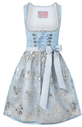 Stockerpoint Dirndl Maya, Ljusblå, 42