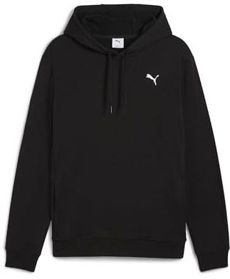 Puma M TAD Essentials French Terry Hoodie, Sweats à Capuche Mixte, Puma Black,