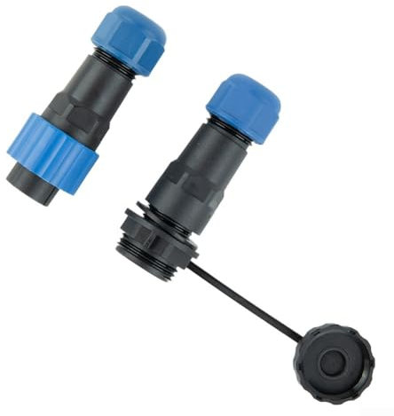 SP16 IP68 wasserdichter Stecker, staubdicht und zuverlässig, 2/3/4/5/6/7/9-polig, für den Außenbereich (9-polig)