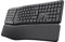 Trust Arvia Tastiera Ergonomica Wireless Silenziosa Italiano QWERTY Bluetooth + 2.4GHz, Tastiera Bluetooth Multidispositivo con Poggiapolsi, Tasti Multimediali, PC Computer Laptop Mac, Nero