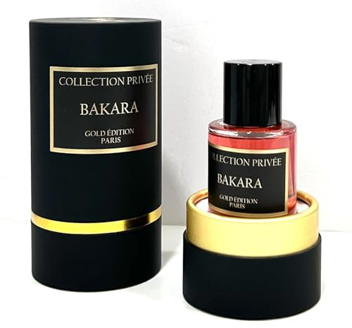 Perfume BAKARA Collection Privée Nouvelle Edition (Gold Edition), idea de regalo, perfume de larga duración y unisex de 50 ml, fabricado en Francia (BAKARA)