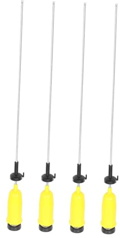Varillas de Suspensión para Lavadora 4 Piezas 48-60cm | Recambio para Lavadoras Automáticas, Ajuste 48-60cm, Hierro y Plástico, Colores Aleatorios Color Aleatorio