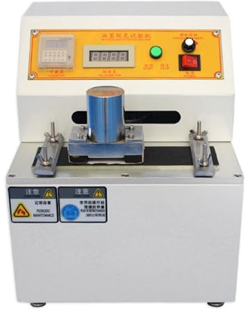 BINGNU Transferpresse, DK-8502 Entfärbungsprüfgerät for Druckfarben, 40-W-Farbabriebfestigkeitsprüfgerät, Testgerät for Entfärbungstinte