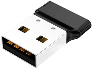 Garsent USB Bluetooth Adapter för PC, Bluetooth 6.0 Dongle Receiver, Plug and Play Audio Adapter för Stationär Bärbar Dator Trådlösa Hörlurar Högtalare (USB -)
