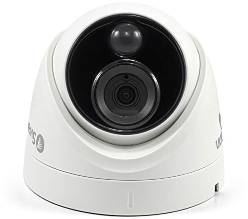 Swann PIR Dome Security Camera, 4K Ultra HD Surveillance Cam w/Night Vision, Indoor/Outdoor, Heat & Motion Sensing, Add to DVR, SWPRO-4KMSD