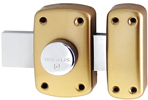 Verrou à bouton 5 goupilles 5G cylindre 40mm 4 clés - HERACLES - C5-10020401