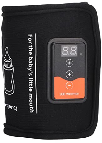 USB 10W Bottle Heater Pocket Bottle Heater Portable LCD Screen Bottle Heater with Bottle Heater Outdoor Accessories