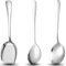 Cuchara para servir de 3 piezas, cucharas para servir, juego grande de cucharadas, cuchara de cocina, cuchara de cocina para servir cocina, restaurante, banquete
