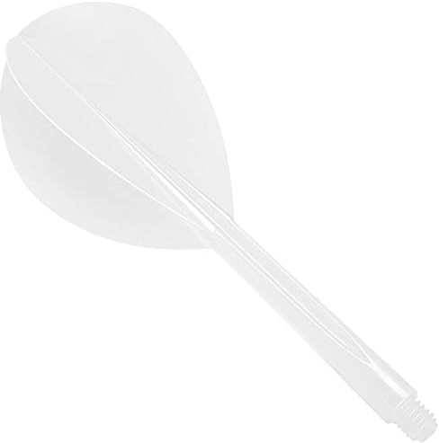 Condor Dart Flights | Zero Stress | Teardrop | Clear Medium