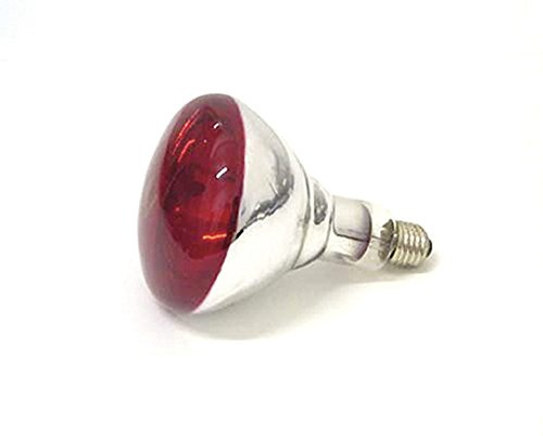 Lampada rossa araggi infrarossi 150 watt riscaldamento pulcini maiali cani ecc