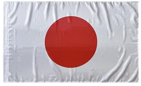 Durabol Drapeau de Japon 150 x 90 cm Satin Double Piqué