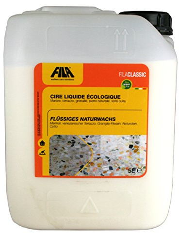Fila Classic Flüssiges Naturwachs für Cotto, Marmor, Naturstein und Steinagglomerate 5 Liter