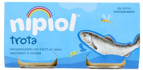 Nipiol - Omogeneizzato Trota - 2x80g (12 Confezioni)