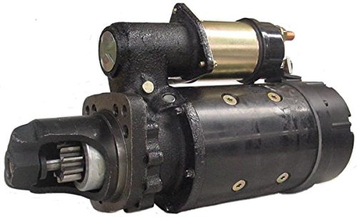 New Starter Compatible with Massey Ferguson Models Including Backhoe, Crawler, Loader, Skidder MF60, MF3366, MF400, MF220, and MF248 from 1970 to 1982 (Part Number: 1433-262-M91)