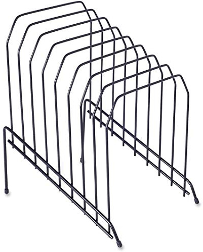 Lorell LLR80632 - Raccoglitore verticale a 8 sezioni, colore: Nero