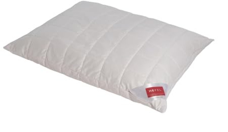 HEFEL Kissen Schafschurwollkissen Organic wollweiß 40 x 80 cm
