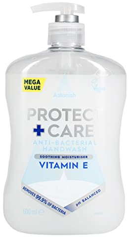 Astonish Anti-Bacterial Handwash Protect & Care Soothing Moisturiser with Vitamin E 600ml