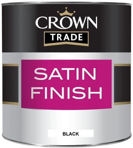 Crown Trade Satin Black-1 L