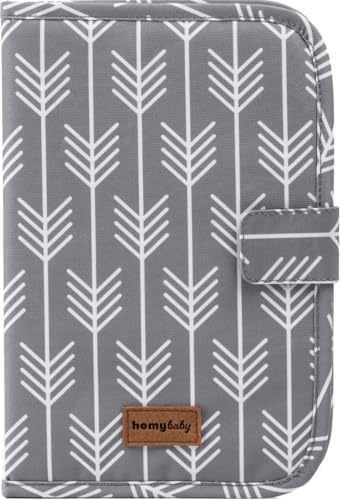 HOMYBABY® Protège carnet de santé - Couverture carnet de santé bébé - Protege carnet de santé bebe garcon - Pochette carnet de santé - Pochette de voyage pour papiers (Arrows)