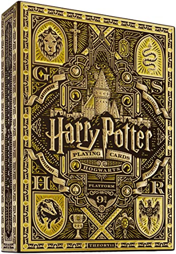 Harry Potter spelkort gul version