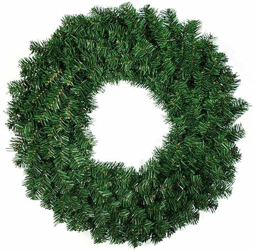 Plain Artificial Green Spruce Wreath Rings For DIY Christmas Pine Wreath Xmas Door Craft