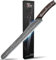 SYOKAMI Multifunction Carving Knife, 12 Inch High-Carbon Japanese Style Brisket Knife with Wood Handle, Damascus Pattern Full Tang Design, Precision-Edged Slicing Knife for Meat Cutting with Gift Box