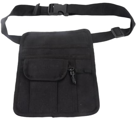 per Cameriere da Ristorante, Borsa Portatile per Accessori per Cameriera da Ristorante con Cintura Regolabile, Borsa per Grembiule da Servizio per Ristorante, Hotel, Bar