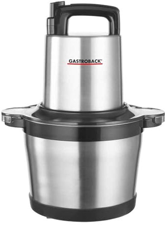 GASTROBACK #40966 Design Multizerkleinerer Professional 5 L, Silber, Schwarz