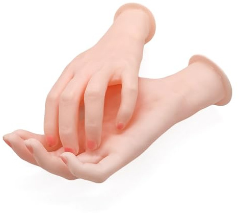FackLOxc Vielseitiges Hand Und Fußmodell Aus Silikon. Realistisches Handmodell Aus Silikon Mit Flexiblen Gelenken Für Die Präsentation Von Accessoires