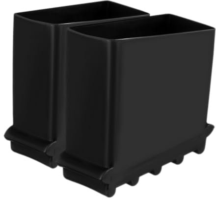 Gadpiparty 2pezzi Piedini in Gomma Antiscivolo Per Scale Cuscinetti Protettivi Per Scala Pioli Tappi in Gomma Per Estensibili Protezioni Per Gambe Scala Idonei Per Uso Domestico Magazzino e