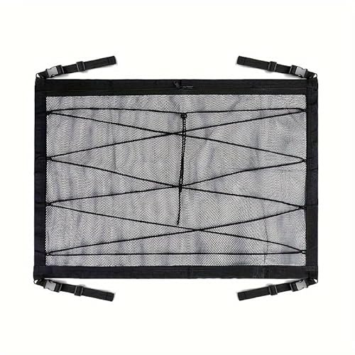 ORBHES Car Ceiling Cargo Net,Compatible with Tesla Model 3/Model Y/Model S/Model X,Roof Storage