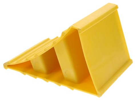 TOGEVAL Plástico Antideslizante Para Rueda De Coche Almohadilla De Soporte Para Neumáticos Forma De Sólido Calzo Para Neumáticos Para Estacionar Pendientes