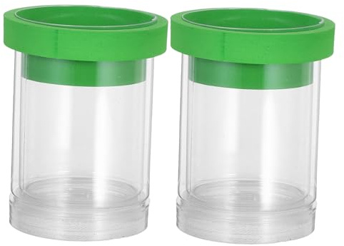 BESTonZON 2sets Fish Breeding Box Green Small Isolation Box Aquarium Fish Egg Incubator Guppy Fry Hatching for Tank Fry Incubation