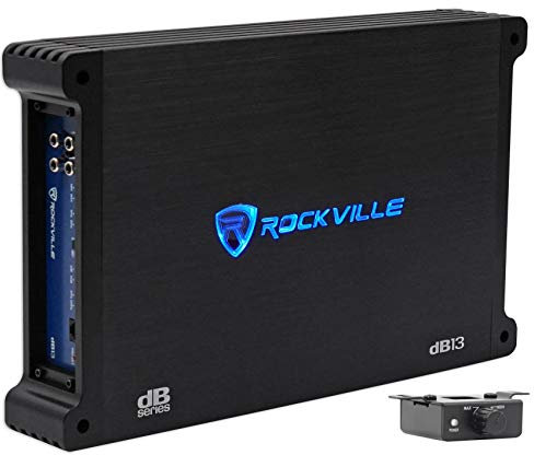 Rockville dB13 3000 Watt Peak/750w RMS @ 2 Ohm CEA-kompatibel mono bilförstärkare