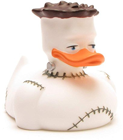 Duckshop I Badeente Frankenstein I Quietscheentchen I Quietscheente I Geschenk Horror-Fans I Präsent Sammler