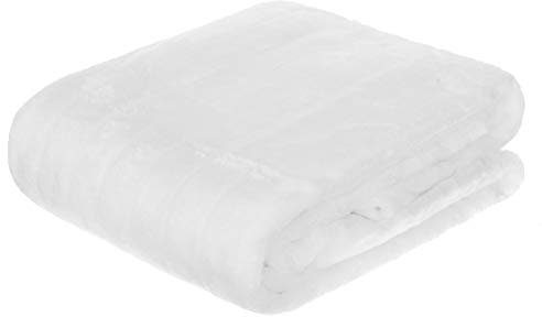 Brandsseller Felldecke Kuscheldecke Nerzfelloptik - 150 x 200 cm | 1150g - Weiß