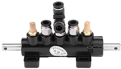 Tire Air Control Valve Foot Pedal Valve for Tire Changer M hine Aluminum Alloy 8mm OD Hose Connectors Tire M hine Pneumatic Breaker Type B (4) for t valve pneu tire changer m hine tire m hi+ra