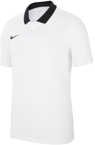 Nike, M Nk Df Park20 Polo Ss, Kurzarmpol, Weiß/Schwarz/Schwarz, XL, Mann