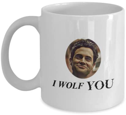 Quirky Printz Novelty You - Joe Goldberg - I Wolf You Gift Slogan Mug SK463