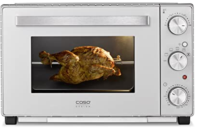 Caso TO 32 SilverStyle - Horno de diseño, 2978, plata, acero inoxidable