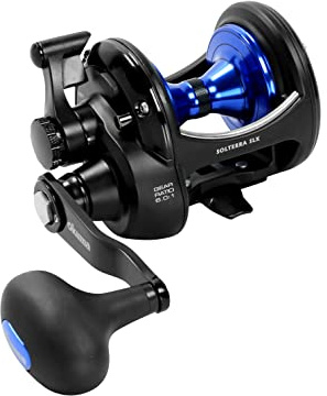 Okuma Solterra SLX SLX Hochgeschwindigkeits-Rahmen, offener Rahmen, Hebel, Salzwasser, SLX-10CSb, 380 m - 9 kg, Schwarz