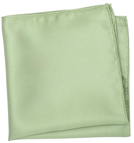 Solid Sage Pocket Square for Men