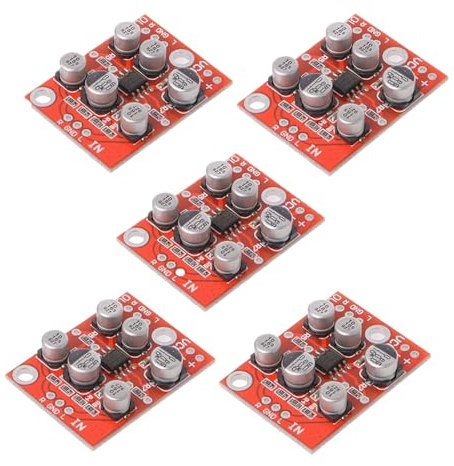 AD828 Stereo Preamplifier Board Preamp Power Amplifier Board AMP Module DC5V-15V 12V 5pcs